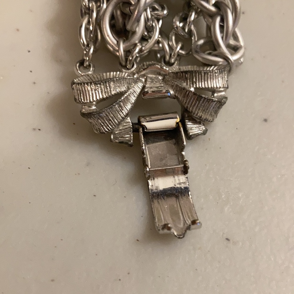 Lisner Silver Multi Chain Bracelet - image 4